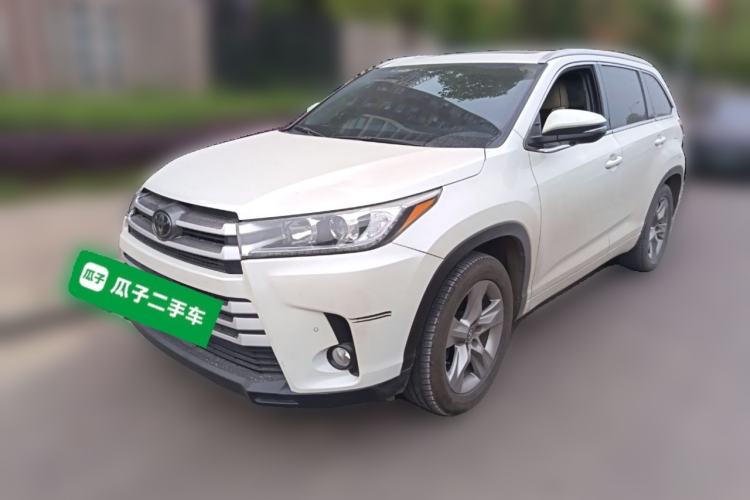 Used Toyota Highlander 2018 2.0T Four-Wheel Drive Luxury Version 7 Seats China VI Standard Front Left 45 Deg