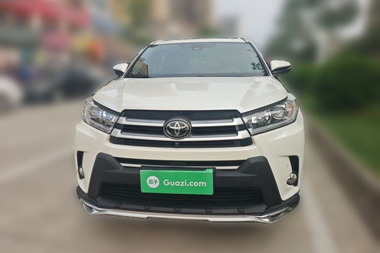 Used Toyota Highlander 2018 2.0T Four-Wheel Drive Luxury Edition 7 Seats China V Emission Standard Front