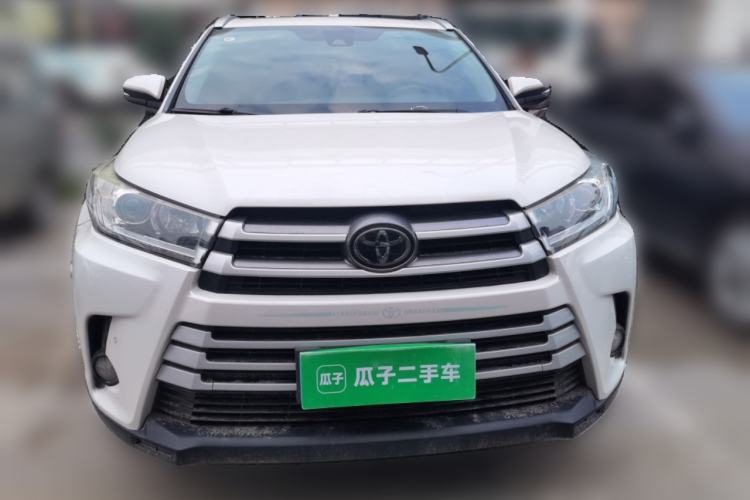 Used Toyota Highlander 2018 2.0T Four-Wheel Drive Luxury Edition 7 Seats China V Emission Standard Front