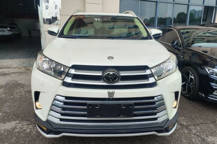 Used Toyota Highlander 2018 2.0T Four-Wheel Drive Ultimate Edition 7-Seater Emission Standard China V Front