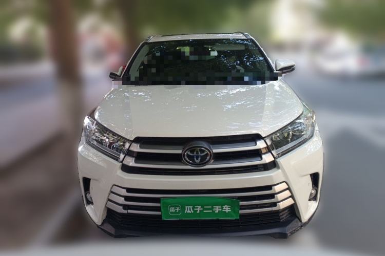 Used Toyota Highlander 2018 2.0T Four-Wheel Drive Luxury Edition 7 Seats China V Emission Standard Front