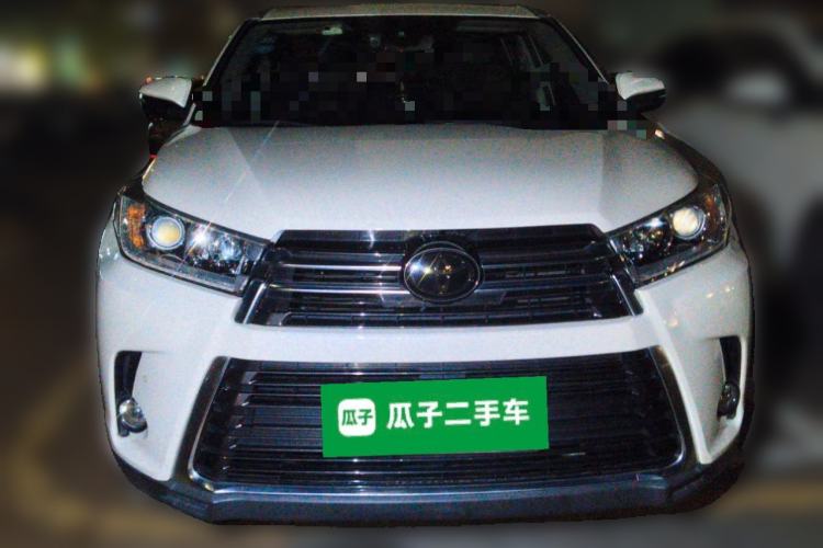 Used Toyota Highlander 2018 2.0T Four-Wheel Drive Prestige Version 7 Seats China V Emission Standard Front