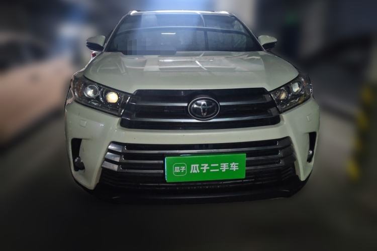 Used Toyota Highlander 2018 2.0T Four-Wheel Drive Ultimate Edition 7-Seater Emission Standard China V Front