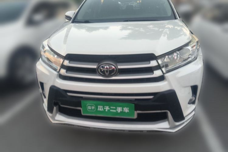 Used Toyota Highlander 2018 2.0T Four-Wheel Drive Luxury Edition 7 Seats China V Emission Standard Front