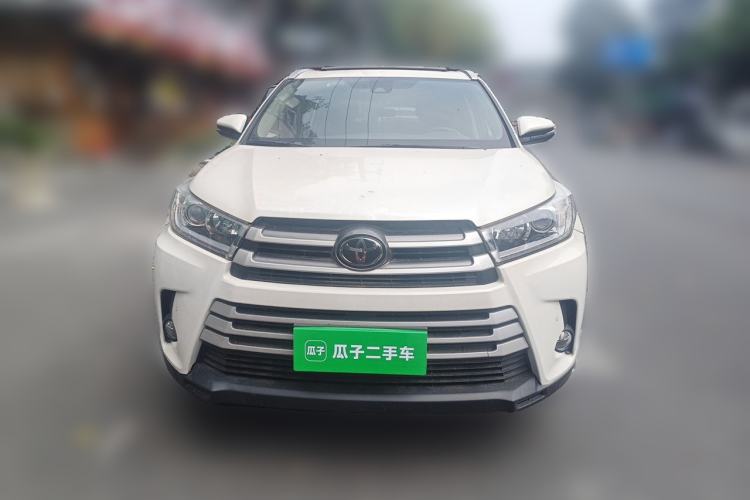 Used Toyota Highlander 2018 2.0T Four-Wheel Drive Luxury Edition 7 Seats China V Emission Standard Front