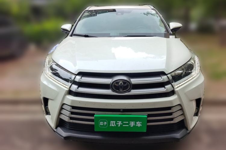 Used Toyota Highlander 2018 2.0T Four-Wheel Drive Luxury Edition 7 Seats China V Emission Standard Front