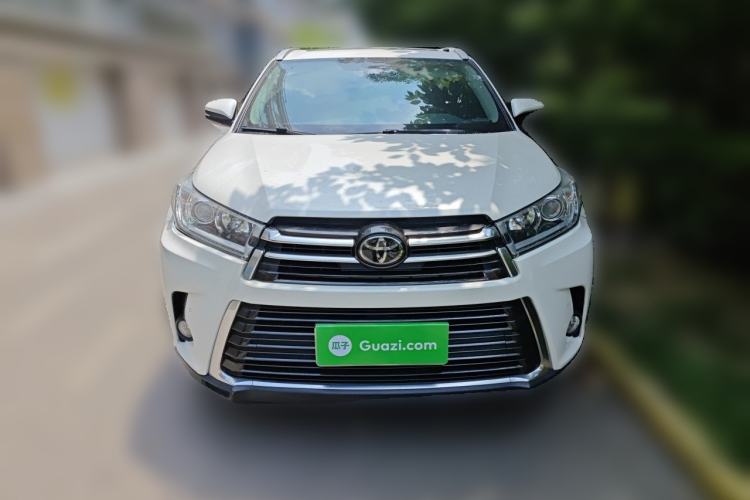 Used Toyota Highlander 2018 2.0T Four-Wheel Drive Prestige Version 7 Seats China V Emission Standard Front