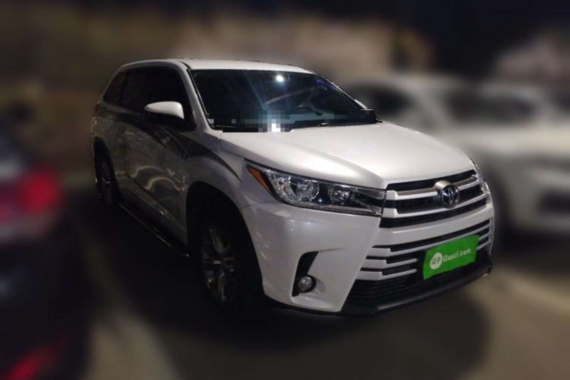 Used Toyota Highlander 2018 2.0T Four-Wheel Drive Elite Edition 7 Seats China VI Standard Front Right 45 Deg