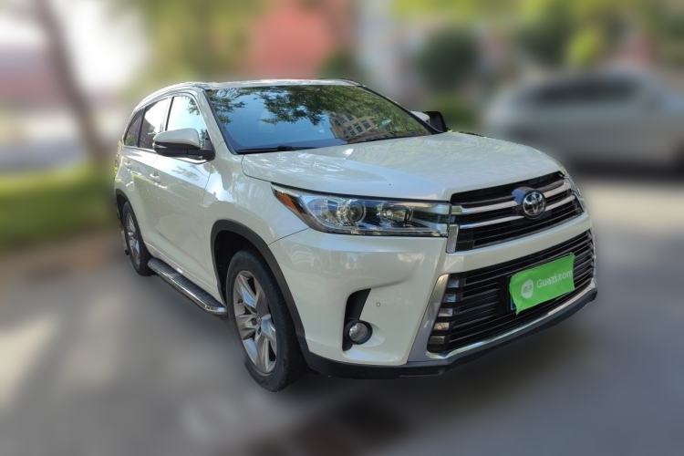 Used Toyota Highlander 2018 2.0T Four-Wheel Drive Prestige Version 7 Seats China VI Standard Front Right 45 Deg