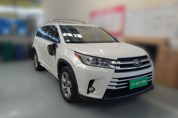 Used Toyota Highlander 2018 2.0T Four-Wheel Drive Luxury Version 7 Seats China VI Standard Front Right 45 Deg
