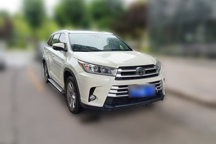 Used Toyota Highlander 2018 2.0T Four-Wheel Drive Luxury Version 7 Seats China VI Standard Front Right 45 Deg
