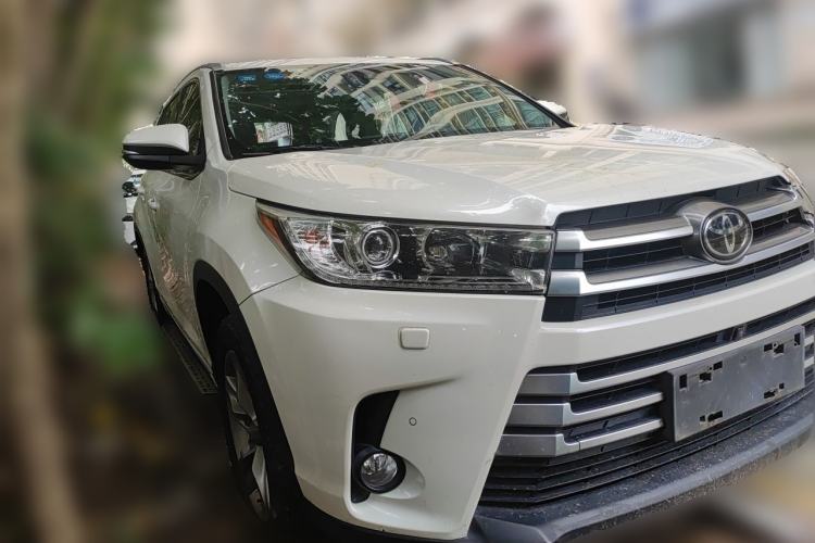 Used Toyota Highlander 2018 2.0T Four-Wheel Drive Supreme Edition 7-Seater China VI Front Right 45 Deg