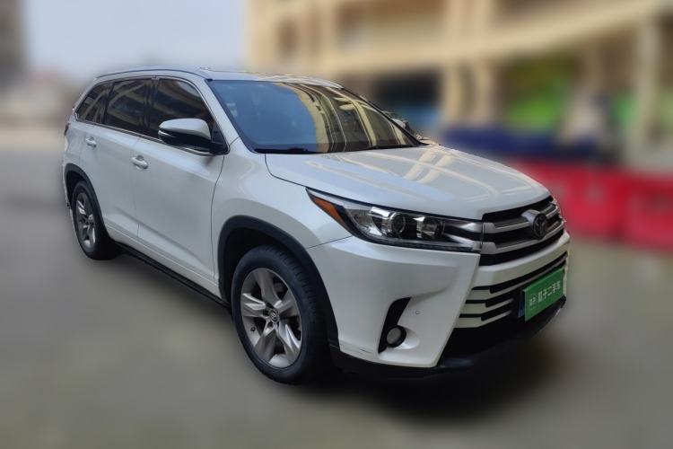 Used Toyota Highlander 2018 2.0T Four-Wheel Drive Luxury Version 7 Seats China VI Standard Front Right 45 Deg