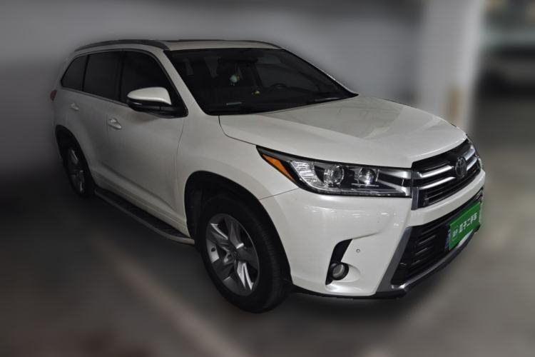 Used Toyota Highlander 2018 2.0T Four-Wheel Drive Prestige Version 7 Seats China VI Standard Front Right 45 Deg