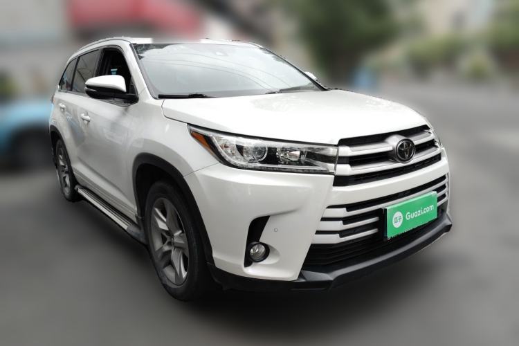 Used Toyota Highlander 2018 2.0T Four-Wheel Drive Luxury Version 7 Seats China VI Standard Front Right 45 Deg