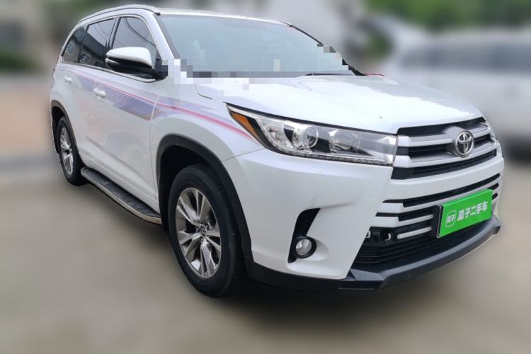 Used Toyota Highlander 2018 2.0T Two-Wheel Drive Elite Version 5 Seats China VI Standard Front Right 45 Deg