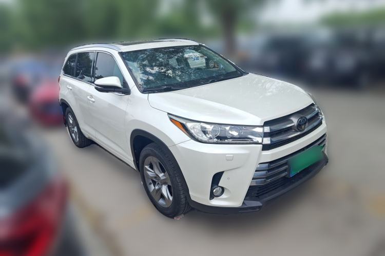 Used Toyota Highlander 2018 2.0T Four-Wheel Drive Supreme Edition 7-Seater China VI Front Right 45 Deg