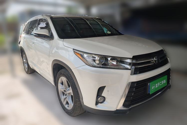 Used Toyota Highlander 2018 2.0T Four-Wheel Drive Prestige Version 7 Seats China VI Standard Front Right 45 Deg