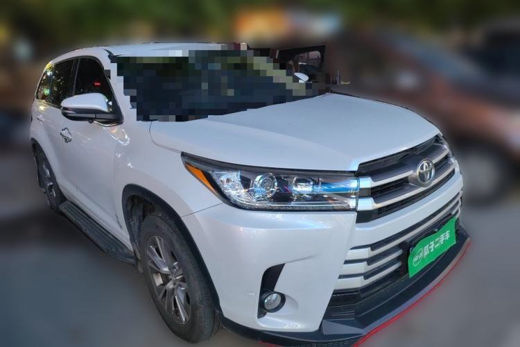 Used Toyota Highlander 2018 2.0T Four-Wheel Drive Elite Edition 7 Seats China VI Standard Front Right 45 Deg