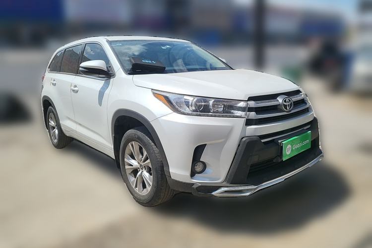 Used Toyota Highlander 2018 2.0T Two-Wheel Drive Elite Version 5 Seats China VI Standard Front Right 45 Deg