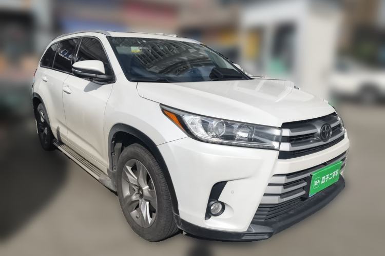 Used Toyota Highlander 2018 2.0T Four-Wheel Drive Luxury Version 7 Seats China VI Standard Front Right 45 Deg