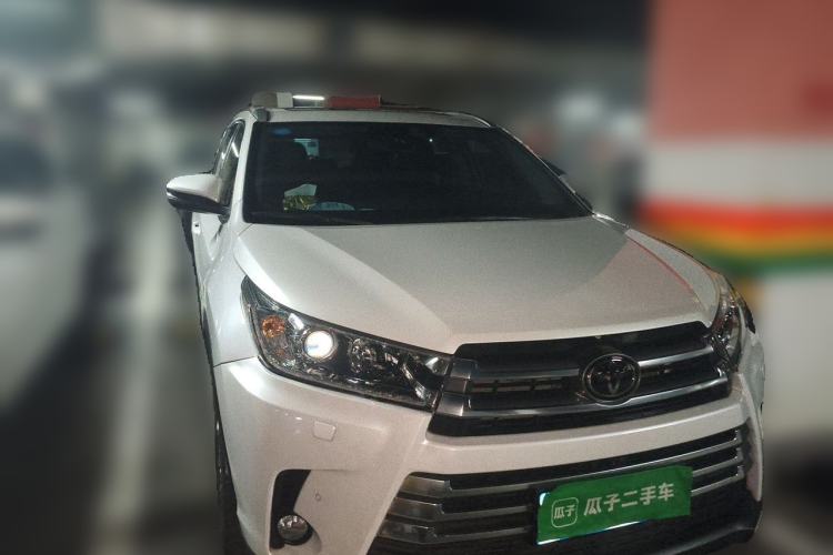 Used Toyota Highlander 2018 2.0T Four-Wheel Drive Supreme Edition 7-Seater China VI Front Right 45 Deg