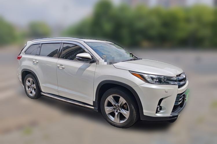 Used Toyota Highlander 2018 2.0T Four-Wheel Drive Supreme Edition 7-Seater China VI Front Right 45 Deg