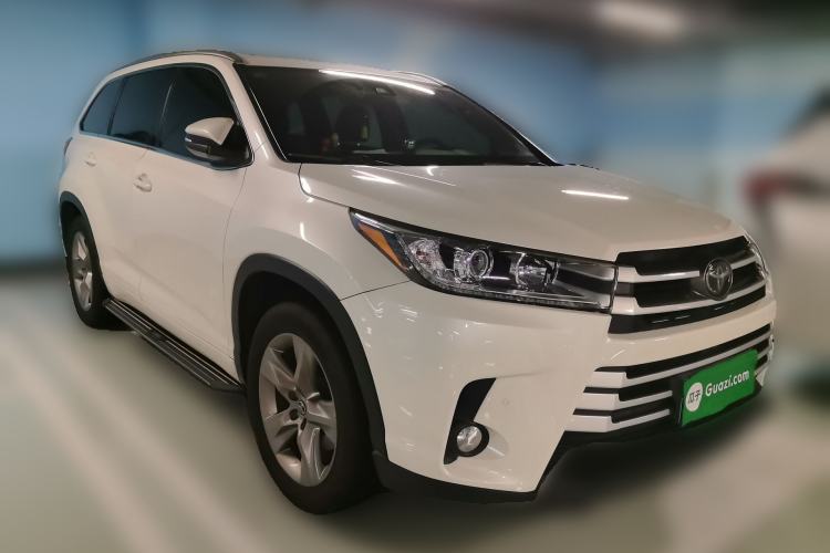 Used Toyota Highlander 2018 2.0T Four-Wheel Drive Luxury Version 7 Seats China VI Standard Front Right 45 Deg