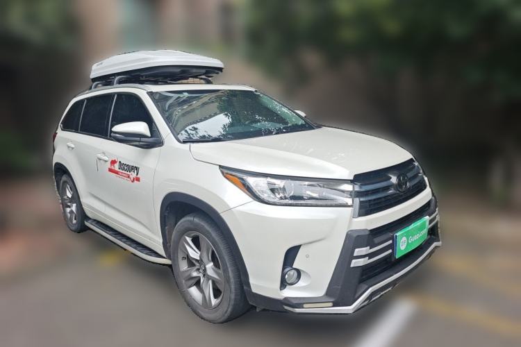 Used Toyota Highlander 2018 2.0T Four-Wheel Drive Prestige Version 7 Seats China VI Standard Front Right 45 Deg