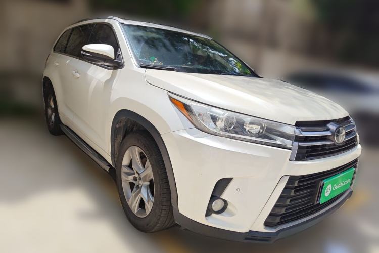 Used Toyota Highlander 2018 2.0T Four-Wheel Drive Prestige Version 7 Seats China VI Standard Front Right 45 Deg