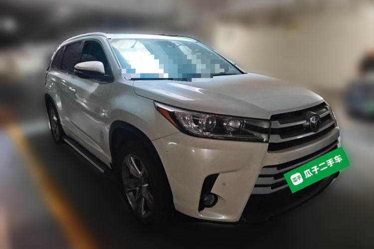 Used Toyota Highlander 2018 2.0T Four-Wheel Drive Luxury Version 7 Seats China VI Standard Front Right 45 Deg