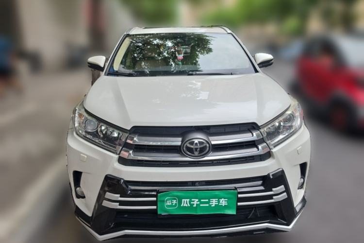 Used Toyota Highlander 2018 2.0T Four-Wheel Drive Ultimate Edition 7-Seater Emission Standard China V Front
