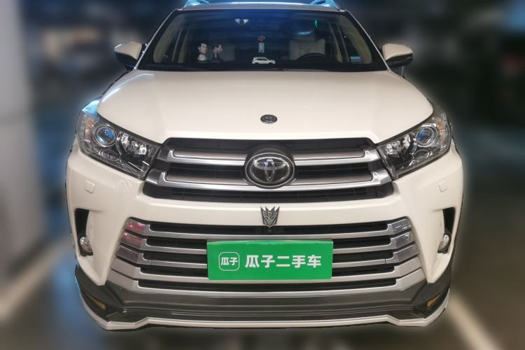 Used Toyota Highlander 2018 2.0T Four-Wheel Drive Ultimate Edition 7-Seater Emission Standard China V Front