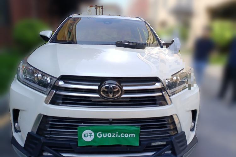 Used Toyota Highlander 2018 2.0T Four-Wheel Drive Prestige Version 7 Seats China V Emission Standard Front