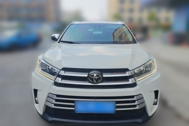 Used Toyota Highlander 2018 2.0T Four-Wheel Drive Luxury Edition 7 Seats China V Emission Standard Front