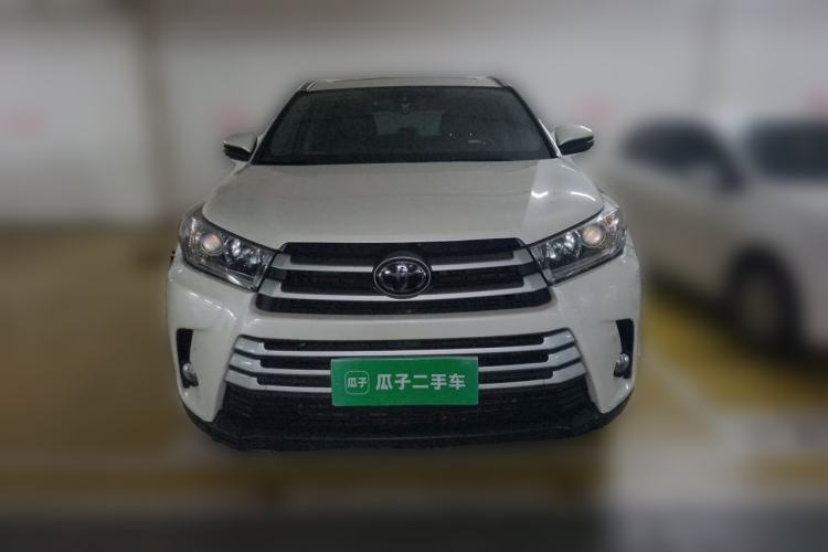Used Toyota Highlander 2018 2.0T Four-Wheel Drive Luxury Edition 7 Seats China V Emission Standard Front