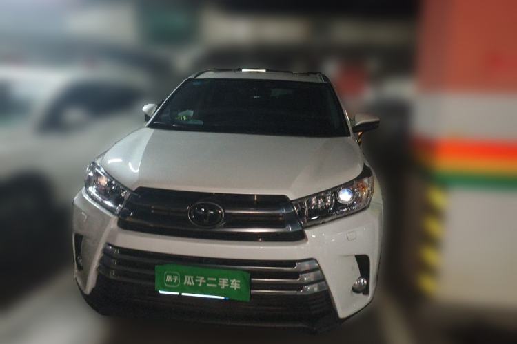 Used Toyota Highlander 2018 2.0T Four-Wheel Drive Supreme Edition 7-Seater China VI Front