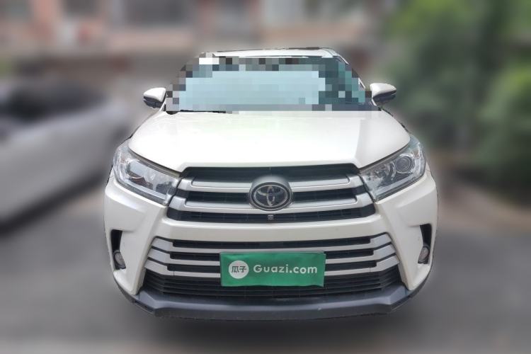Used Toyota Highlander 2018 2.0T Four-Wheel Drive Luxury Edition 7 Seats China V Emission Standard Front