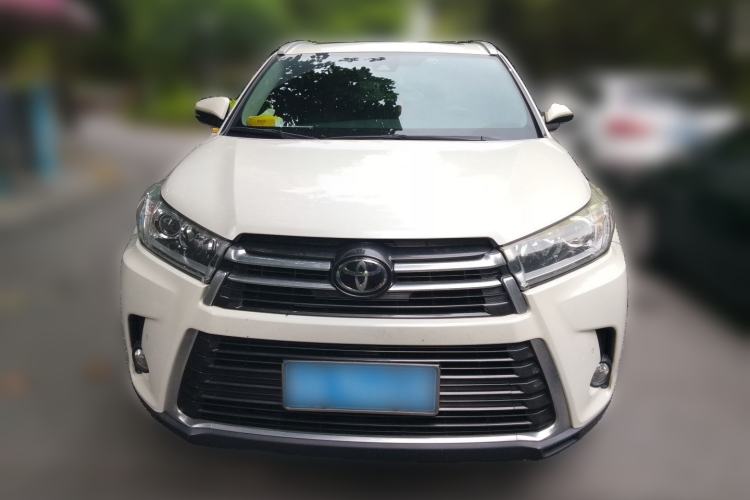 Used Toyota Highlander 2018 2.0T Four-Wheel Drive Prestige Version 7 Seats China V Emission Standard Front