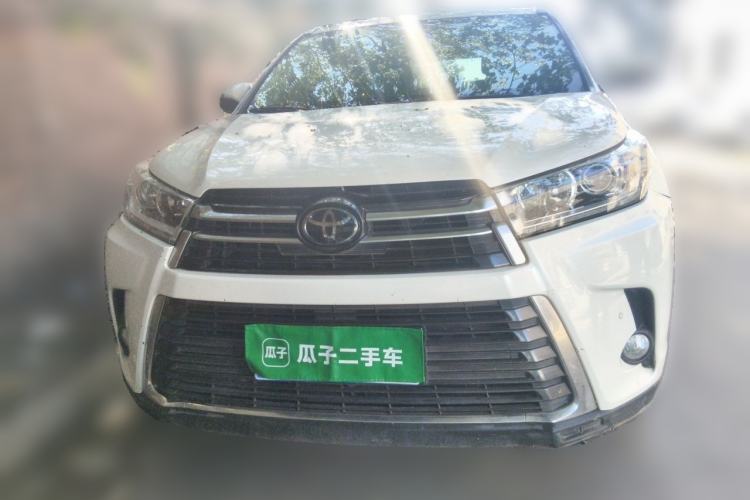 Used Toyota Highlander 2018 2.0T Four-Wheel Drive Prestige Version 7 Seats China V Emission Standard Front