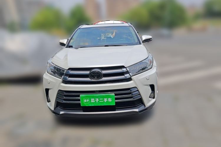 Used Toyota Highlander 2018 2.0T Four-Wheel Drive Supreme Edition 7-Seater China VI Front