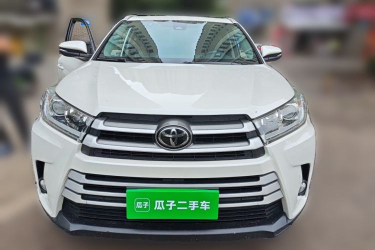 Used Toyota Highlander 2018 2.0T Four-Wheel Drive Prestige Version 7 Seats China V Emission Standard Front