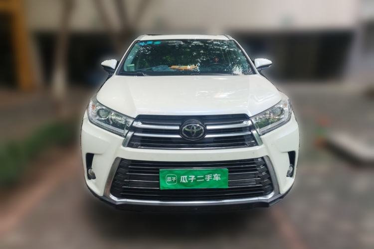 Used Toyota Highlander 2018 2.0T Four-Wheel Drive Prestige Version 7 Seats China V Emission Standard Front