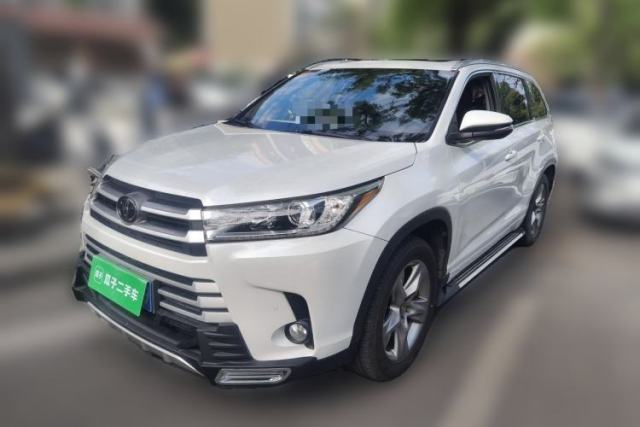 Used Toyota Highlander 2018 2.0T Four-Wheel Drive Luxury Version 7 Seats China VI Standard