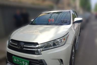 Used Toyota Highlander 2018 2.0T Four-Wheel Drive Prestige Version 7 Seats China V Emission Standard