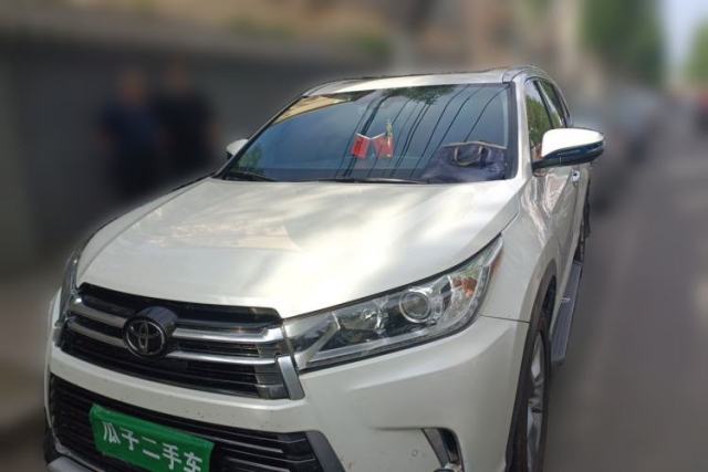 Used Toyota Highlander 2018 2.0T Four-Wheel Drive Prestige Version 7 Seats China V Emission Standard