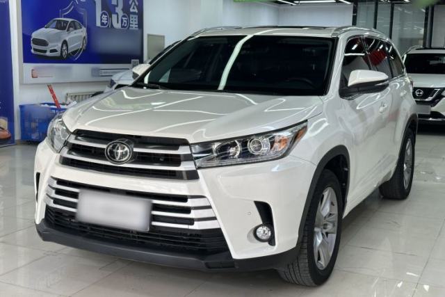 Used Toyota Highlander 2018 2.0T Four-Wheel Drive Luxury Version 7 Seats China VI Standard
