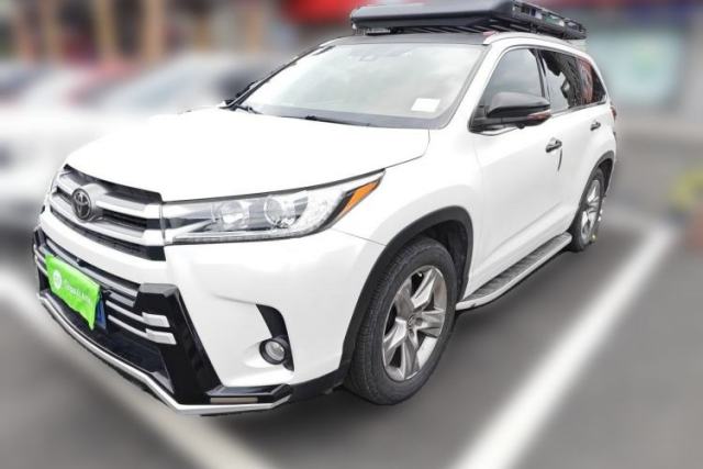 Used Toyota Highlander 2018 2.0T Four-Wheel Drive Luxury Version 7 Seats China VI Standard