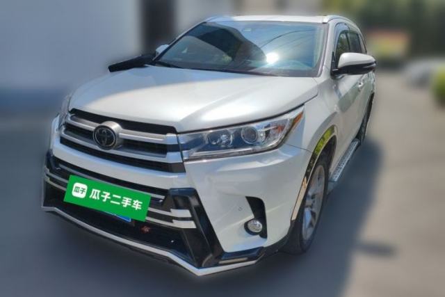 Used Toyota Highlander 2018 2.0T Four-Wheel Drive Luxury Version 7 Seats China VI Standard