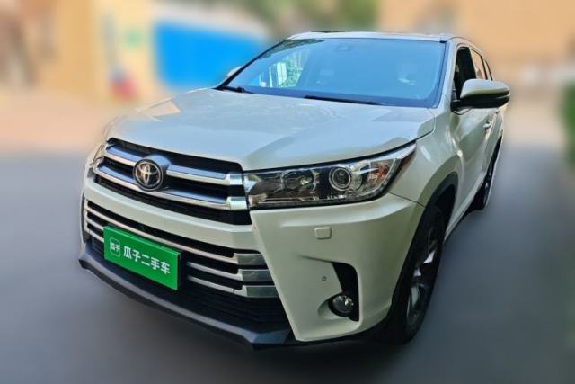 Used Toyota Highlander 2018 2.0T Four-Wheel Drive Supreme Edition 7-Seater China VI
